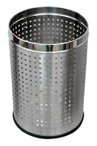 2025 Indoor Stainless Steel Ash Can &amp; Dustbin Waste <strong>Bins</strong> for Trash Waste &amp; Litter Management - Product Image 3