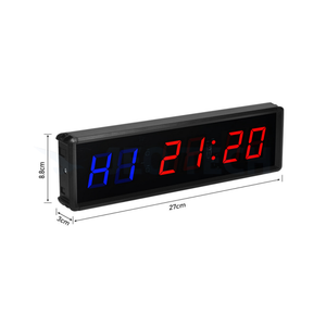 1.5 pollici LED orologio digitale 6 cifre Timer LED cronometro orologio in lega di alluminio modulo LED - Product Image 1