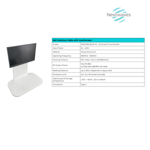 <span class=keywords><strong>UHF</strong></span> <span class=keywords><strong>RFID</strong></span> Self Servis Ödeme Kioskları Nextwaves 860 Mhz 960 MHz Vietnam'da Üretilmiştir <span class=keywords><strong>RFID</strong></span> Sistemi takibi için <span class=keywords><strong>UHF</strong></span> <span class=keywords><strong>RFID</strong></span> Okuyucu - Product Image 2