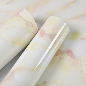 水性涂胶大理石设计打印头自粘聚氯乙烯薄膜大理石彩色聚氯乙烯箔包裹卷乙烯基装饰膜