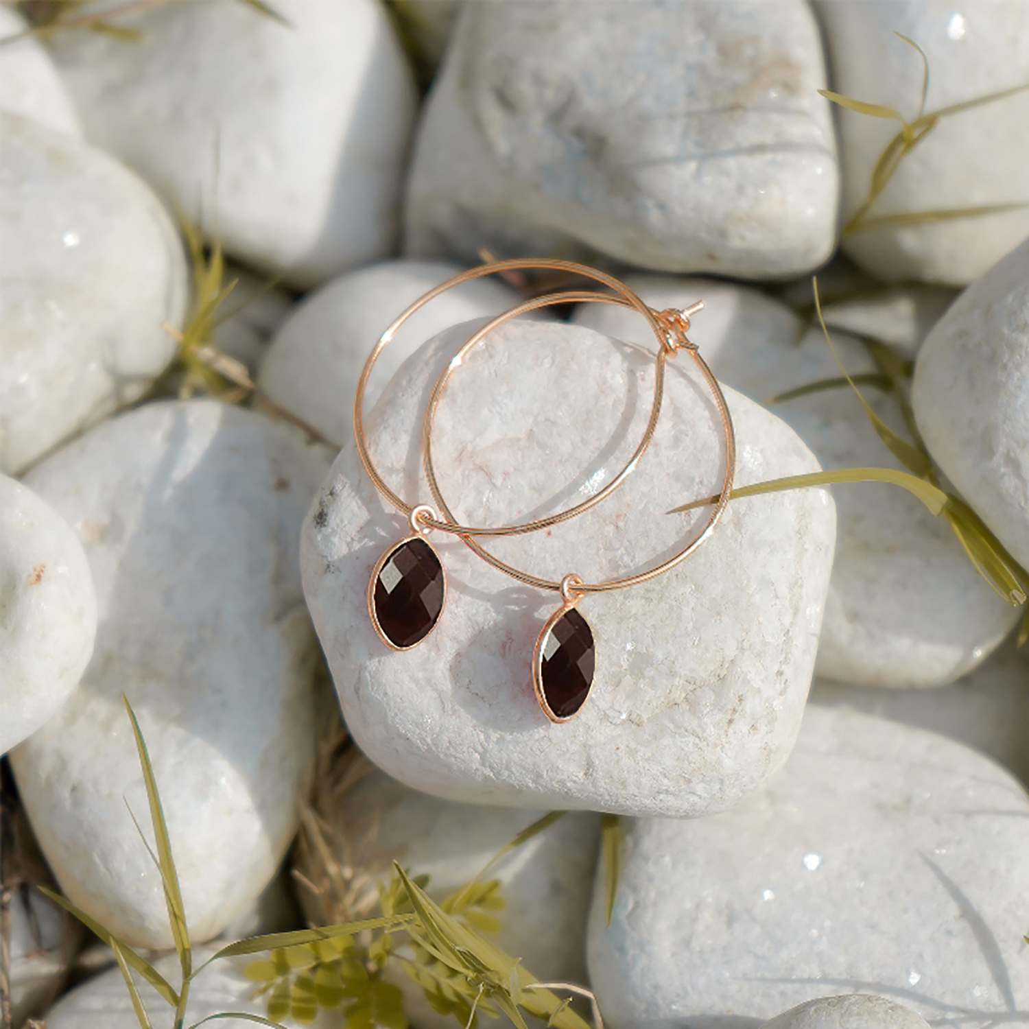 Garnet Rose Gold