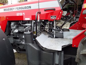 梅西弗格森拖拉机291模型新291 4wd 4X4新模型