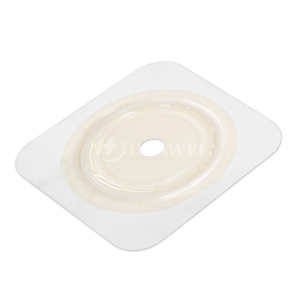 Oem Platte Huid Barrière Colostomie Huid Barrière Stoma Pouch Flens Hydrocolloïde Wafer Voor Tweedelige Stomazakje - Product Image 4