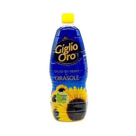 Raffinato olio di girasole Giglio Oro prezzo competitivo/Giglio Oro olio da cucina spagna italia europa esportatori olio
