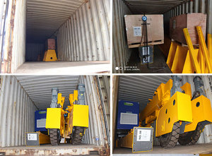 Chinas Single Girder Track less Rubber Tyred Portalkran mit Getriebe kern komponenten zum Be-und Entladen zum Verkauf - Product Image 4