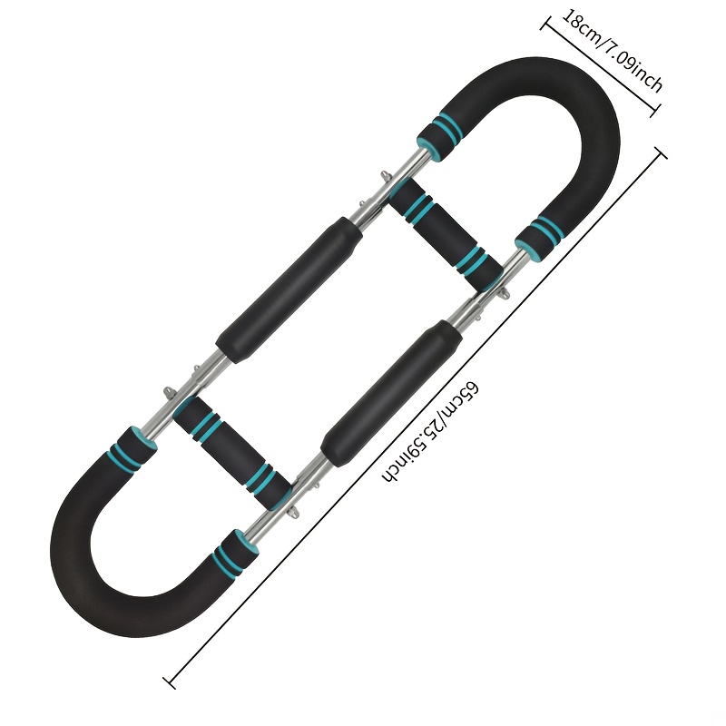 Exerciseur de bras bleu-noir 30-50KG