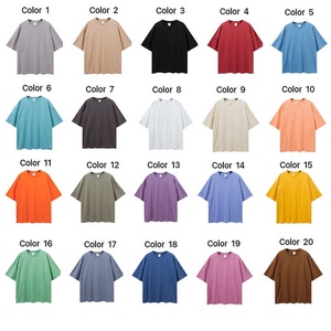 カスタムメンズ特大Tシャツプリントロゴ100% コットンプラスサイズTシャツ大きくて高いTシャツルーズフィットメンズtシャツ - Product Image 3