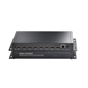 8 canali HD ingresso HEVC H.265 H.264 Encoder IP HLS RTMP Live Video Encoder - Product Image 2