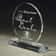Distinguished Round <strong>Award</strong> Designs Featuring Custom Engravings and Premium Materials for Celebrating Outstanding Achievements - Product Image 3