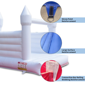 Lâu Đài bouncy <span class=keywords><strong>Inflatable</strong></span> giá rẻ Trắng Bounce <span class=keywords><strong>Mini</strong></span> tùy chỉnh <span class=keywords><strong>Inflatable</strong></span> người lớn trẻ em bouncy Nhà Trắng nhảy lâu đài để bán - Product Image 6