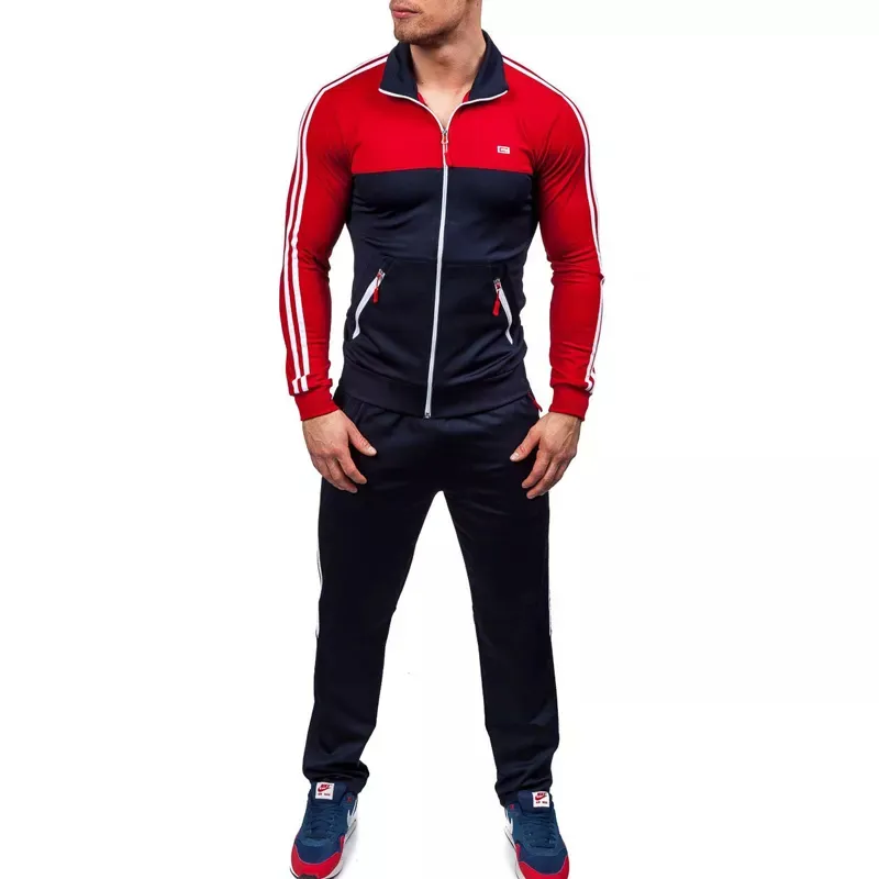 Top Sports Gym Fitness Joggers Unisex Custom Plus Size Sweatsuits Training & Jogging Ternos Desgaste Sportswear Fatos de treino para homens