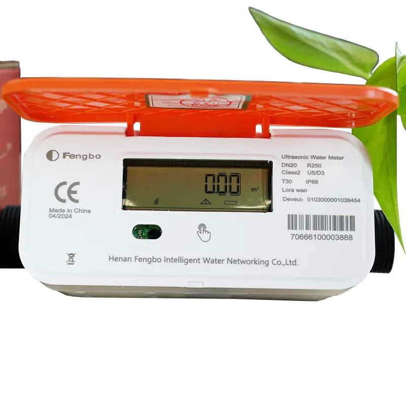 Factory Supply Wireless DN15mm LCD wireless Remote Meter IP68 protection Smart Ultrasonic Water Meter Drinking Water Meter