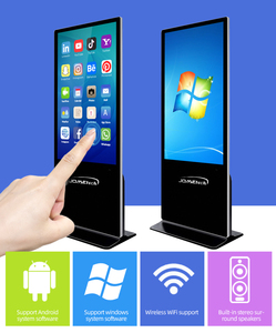 49-дюймовый HD емкостный сенсорный экран рекламный киоск напольный цифровой вывески плеер с интерактивными функциями ЖК-дисплей - Product Image 3