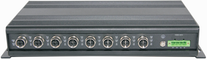 8 PoEポートM12マネージドインダストリアルネットワークスイッチ2.5G 8X100/1000/2500Mbpsイーサネット通信SNMP QoS機能1年 - Product Image 2