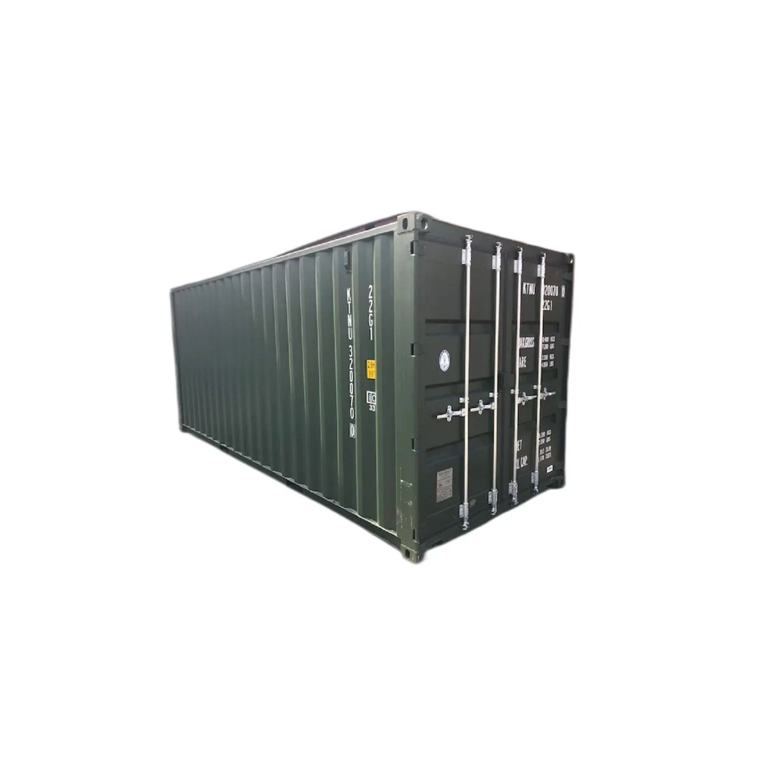Contenitore di spedizione 20 alto cubo porta laterale 20 piedi Standard personalizzato 20 'contenitore marino con parete laterale di apertura