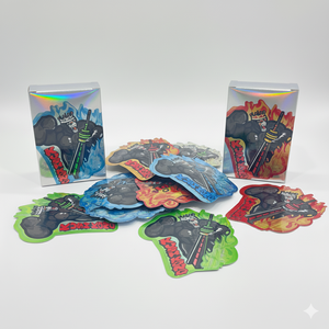 Tùy Chỉnh In 8th Cắm 3.5G 7G 14G Cali Dây Kéo Túi Mùi Bằng Chứng Âm Nhạc Chơi Mylar Túi Combo Với Hộp Và Loa - Product Image 5