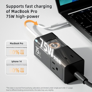 定制35W 65W 75w带USB C型多用途快速无线充电器插座桌面充电站的电源板 - Product Image 6