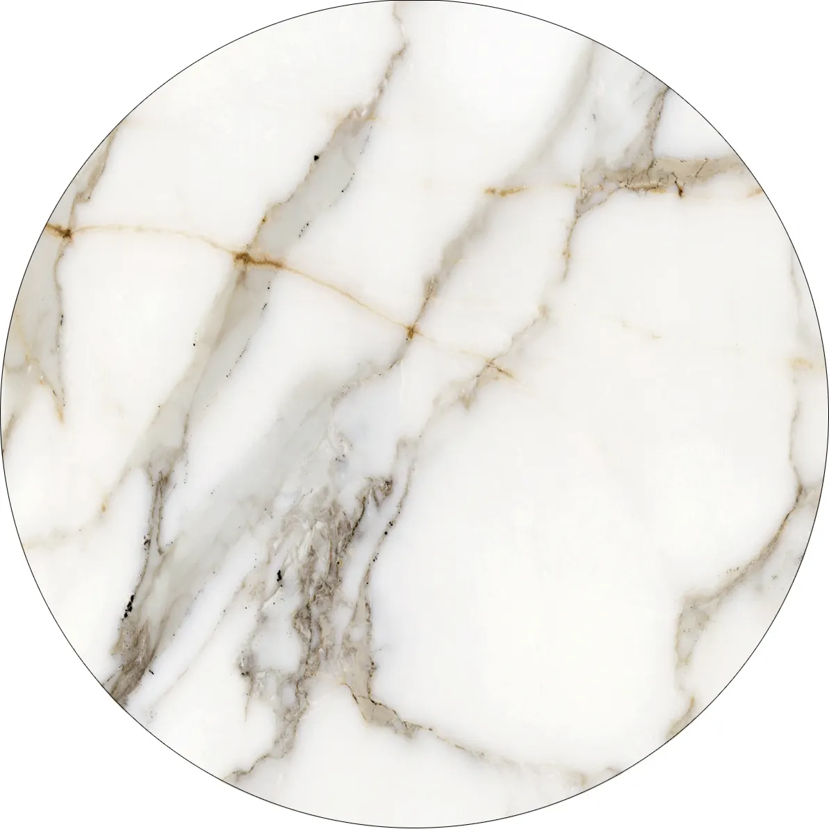 Tovaglietta rotonda in sughero con Design in marmo Made in Italy miglior Design moderno diametro 340 mm per accessori da cucina di casa