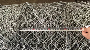 Rete esagonale rinforzata con rete di protezione per caduta Rockfall all'ingrosso per protezione del pendio e caduta massi - Product Image 4