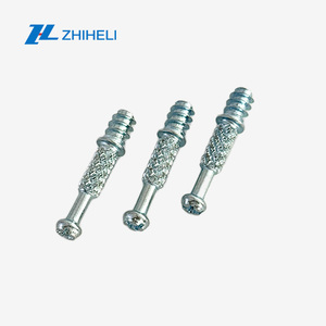 Đồ Nội Thất Phần Cứng Kết Nối 3 Trong 1 Có Knurled Bolt 34Mm Mini Sửa Chữa Vít Và Excentric Cam Khóa Nut - Product Image 2