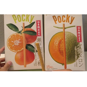 Pocky Setouchi iyokan สีส้มจากแท่งครีมบิสกิต31กรัม x 10กล่อง x 6บล็อก - Product Image 5
