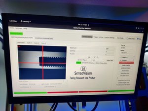 Macchina di smistamento ottica automatizzata per elementi di fissaggio e componenti aerospaziali