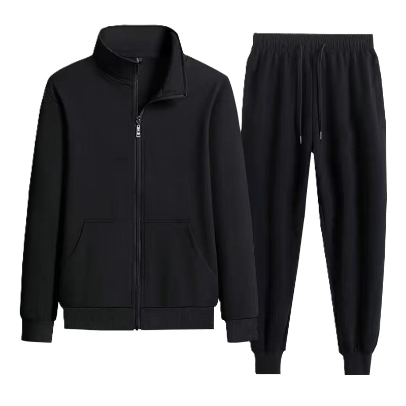 Black Top + Jogger Pants