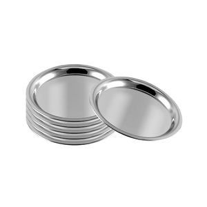 按需高重型金属碟板日常和商业用途牢不可破的餐盘价格优惠 - Product Image 5