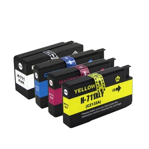 Tattat711xl HP711 CZ133A HP711C CZ130A renk uyumlu mürekkep püskürtmeli mürekkep HP için kartuş Designjet Designjet T520 - Product Image 1