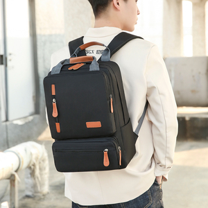 男士多功能防水电脑背包u盘耐用休闲旅游学生书包携带系统 - Product Image 6