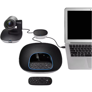 Original Package Logitech CC3500e Group Video Conferencing Bundle <strong>System</strong> with Expansion Mics HD 1080p Camera Speakerphone - Product Image 3