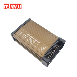 Fuente de alimentación DC impermeable 33A 12V 400W Controlador LED Tipo de salida única con entrada de 220V y salida de 12V Frecuencia de 60Hz