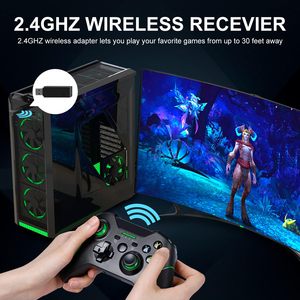 Xbox OneワイヤレスXboxコントローラーに適した2.4GHzワイヤレスアダプターワイヤレスコントローラーを備えたXboxOneコントローラー