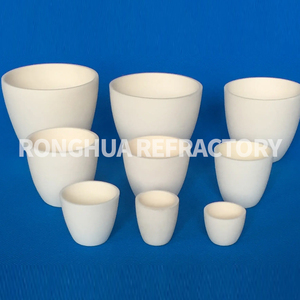 工厂定制高纯度实验室氧化铝陶瓷坩埚 - Product Image 6