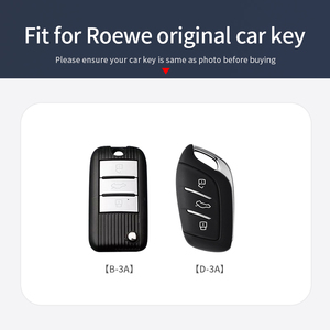 Karbon fiber araba akıllı anahtar kapağı kılıfı için MG we RX5 i6 i5 RX3 MG ERX5 MG ZS EV MG6 EZS HS EHS 2019 2020 çanta tutucu kabuk Ac - Product Image 2