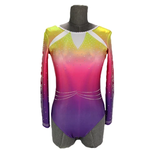 Leotardos de gimnasia personalizados para niñas, Ropa de baile de Ballet para entrenar a los niños