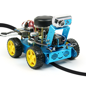 Aismartlink ahududu Pi akıllı araç kiti Robot Opencv görsel navigasyon Python/C programlama 2G 4G 8G