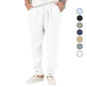 Wholesale Men Fashion Vintage Suede Pants Wide Leg Trouser Cargo Pants Streetwear Regular Pants for Men and Women - Product Image 5