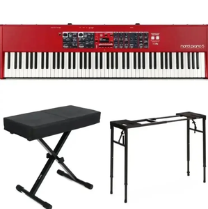 Navio pronto Original 5 88-Teclas Digital Estágio Hammer-Action Piano Teclado Usado Condição Madeira <span class=keywords><strong>Midi</strong></span> <span class=keywords><strong>Interface</strong></span> Piano Vertical