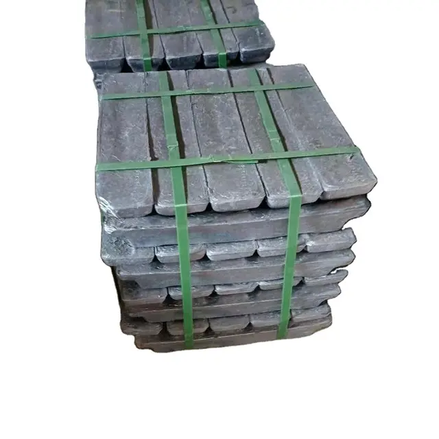 Metal puro 99.994% Lingotes de plomo Aleación de aluminio Lingote de zinc Lingote de estaño con precio barato