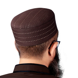 Yüksek kaliteli islam kap dikiş ile basit ve zarif İslami kap için Minimalist tarzı Minimalist eb Kufi - Product Image 3