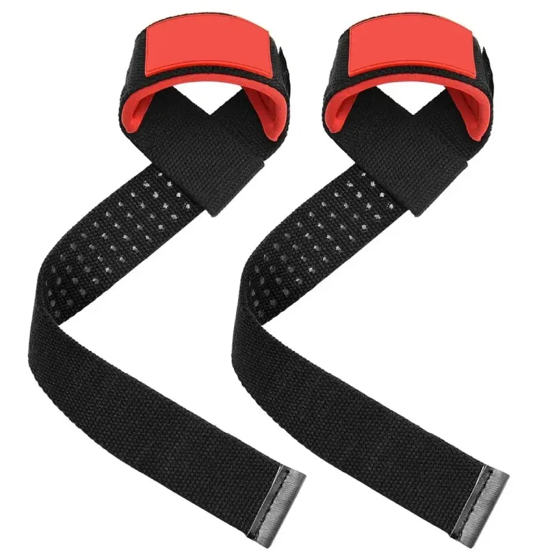 Fitness Gym Wrist Support Wraps Strap Powerlifting Straps für Gewichtheben Wrist Lifting Straps Großhandels preis