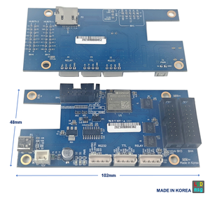 Steuerkarte der industriellen Echtzeit-LED-Meldeschilder für PLC PC eingebauter IoT-Server, RS232 TTL Ethernet RS485, LMD-C1-1S - Product Image 3