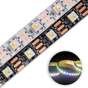 czinelight发光二极管像素灯防水60发光二极管可编程12V WS2815 ws2812b sk6812 5050 rgbw带集成电路的发光二极管条形灯 - Product Image 1