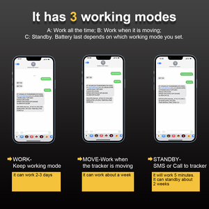 SinoTrack-ST-905 localizador inalámbrico con tarjeta Sim, Gps en línea, con aplicación gratuita para IOS y Android, Software Web - Product Image 5