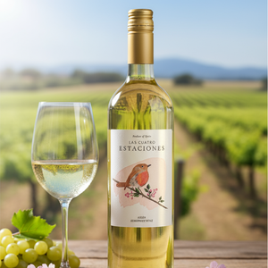 Las cuatro estaciones, trắng bán ngọt, 100% airen, rượu vol 11%, varietal Tây Ban Nha, 0,75lt, từ castilla La Mancha. - Product Image 4