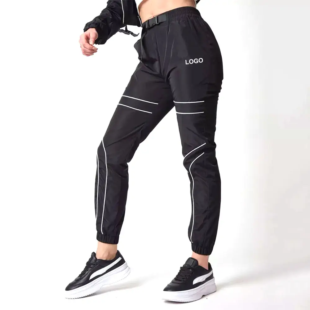 Wholesale Custom Women's Jogger's Slim Fit Trouser Workout Joggers 100% Cotton Jogger Two side pockets Pants for girl