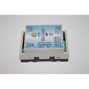 Módulo IO con 4 puertos de salida analógica 0-10V e interfaz Modbus RTU Rs485