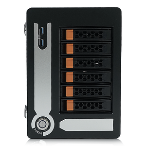 Disco duro Nas 4 Tb Server Case 2,5 pulgadas Personal 6 Bay Server Computer B365 Seis ranuras para disco duro Cloud Nas Storage Network - Product Image 6