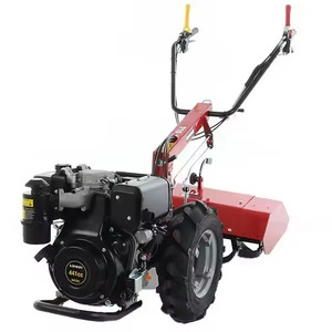 18HP 22HP迷你2轮农用手扶拖拉机，带带座椅的犁式旋耕机 - Product Image 2